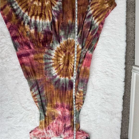 Free People Sunny Tie Dye Maxi Dress Young Fabulous & Broke - Picture 5 of 11